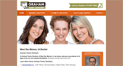 Desktop Screenshot of grahamfamilydentistry.com