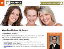 Tablet Screenshot of grahamfamilydentistry.com